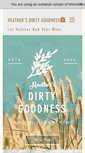 Mobile Screenshot of dirtygoodness.com