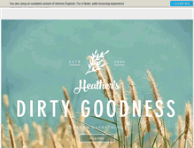 Tablet Screenshot of dirtygoodness.com